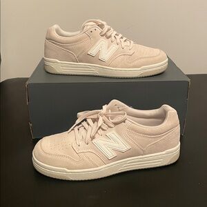 New Balance 480 Beige White- Women’s 9.5 (Men's 8)
